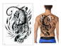 Oversized Full Back Tattoo Stickers Waterproof And Eco-friendly Tattoo Stickers On The Back Can be customized