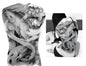 Oversized Full Back Tattoo Stickers Waterproof And Eco-friendly Tattoo Stickers On The Back Can be customized