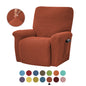New Solid Color Corn Fleece Stretch Tight-Packed Four Seasons Sofa Cover Split