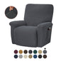 New Solid Color Corn Fleece Stretch Tight-Packed Four Seasons Sofa Cover Split