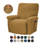 New Solid Color Corn Fleece Stretch Tight-Packed Four Seasons Sofa Cover Split
