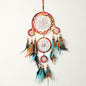 Indoor Colorful Feather Cream Catcher Ornaments