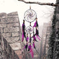 Indoor Colorful Feather Cream Catcher Ornaments