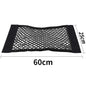 Trunk Car Net Pocket Velcro Car Accessories Storage Bag Net Fixed Net Bag Car Tail Box Storage Bag