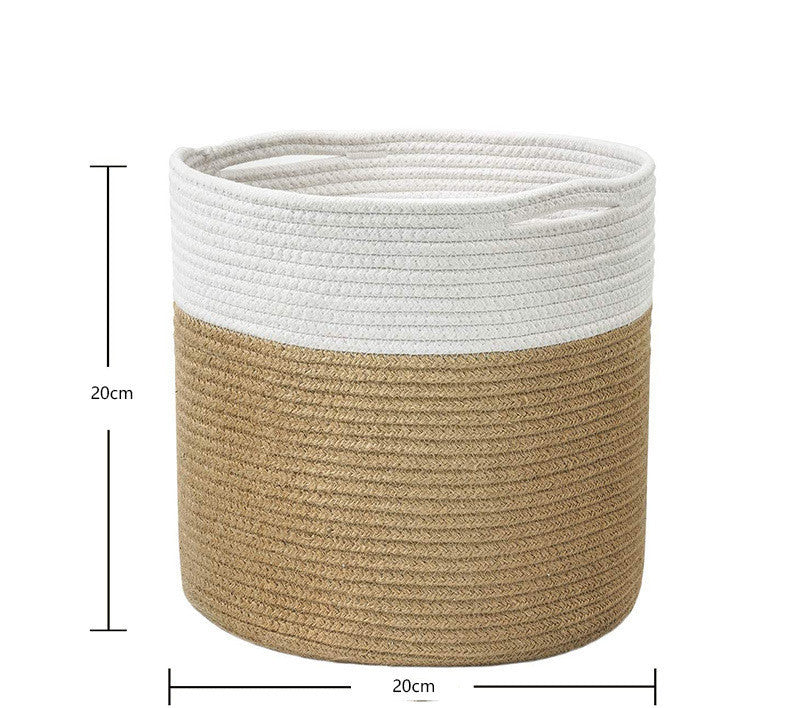 Modern Woven Indoor Plant Storage Basket Flower Basket