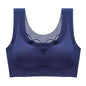 Women'S Plus Size Vest Style No Steel Ring Bra