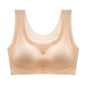 Women'S Plus Size Vest Style No Steel Ring Bra