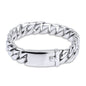 European And American Thick Chain Dracelet Men''s Korean Fashion Fashion Student Titanium Steel Dracelet Men''s Gold Domineering Not Fade Accessories