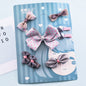 Korean Girl Princess Korean Bow Hairpin Hairpin Combo Set Hair Accessories Birthday Gift Headdress Gift Box