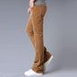 Korean Style Stretch Slim Flared Pants