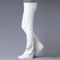 Korean Style Stretch Slim Flared Pants