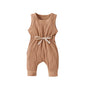 Sleeveless Stretch Jersey Jumpsuit, Soft Clothes