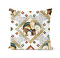 New Retro Abstract Geometric Ethnic Style Pillowcase Home Soft Furnishing American Sofa Cushion
