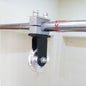 Round Tube Fixed Pulley Mute Hanging Wheel Self-Made Diy Fitness Equipment Load-Bearing High Drop Back Rowing Rod Support