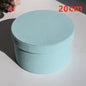 Round Box Gift Box Hug Bucket Eternal Flower With Hand Gift Box Florist Supplies