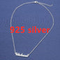 Customized Personalized Name Gold Copper Alloy Letter Pendant Necklace