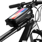 Hard shell bicycle bag mountain bike front beam bag top tube mobile phone bag saddle bag