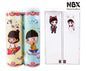 Long Student Pencil Case, Multifunctional Pencil Case, Plastic Double-layer Children's Creative Pencil Case