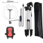 Compatible with Apple, Ring Light Aluminum Alloy Live Tripod Live Beauty Light With Mobile Phone Holder With Remote Control