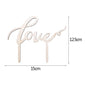 Wedding Dessert Table Decoration Card