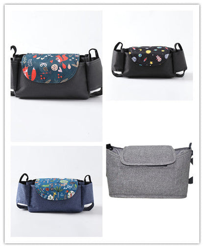 Baby Stroller Organizer Bag – Multifunctional Pram & Wheelchair Storage Bag