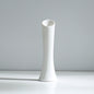 Wind Ceramic Dried Flower Vase Small  Flower Flower Arrangement White Desktop Living Room Home Decoration Ornaments