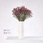 Wind Ceramic Dried Flower Vase Small  Flower Flower Arrangement White Desktop Living Room Home Decoration Ornaments