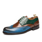 European And American Men'S Wedding Shoes Fashion Brogue Carved Leather Shoes
