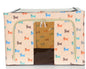 Steel Frame Storage Box Oxford Cloth Sorting Box Quilt Storage Box Folding Wardrobe Cloth Art Extra Large Storage Bag with Cover