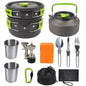 Portable Camping Kettle – Hard-Anodized Aluminum Outdoor Cooker with Heat-Resistant Handle | Lightweight & Compact Hiking Tea Pot: New Edition