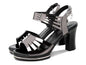 Fish Mouth Shoes Rome Waterproof Platform Women