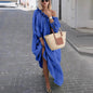 Casual Solid Color Plus Size Long Dress