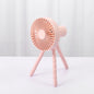 Compatible with Apple, Tripod Small Fan Desktop Multifunctional Adjustable Bending Head Fan