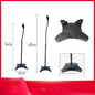 Compatible with Apple, Satellite Bookshelf Surround Sound Shelf Speaker Stand Tripod Hanger Rack