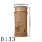 The Four Gentlemen | Hand-Carved Bamboo Tea Caddy