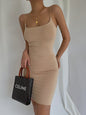 Double-layer Suspender Skirt Dress S-curve Short Skirt Sexy Buttocks
