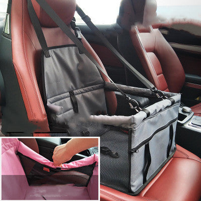 Basket Buckle With Cat And Dog Bag, Pet Car Seat, Anti-dirty Seat, Thickened Corgi Cushion Box