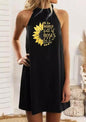 Women's Dress Summer New Product Printed Camisole Mid Length Skirt