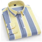 Men'S Plus Size Cotton Oxford Plaid Shirt