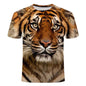 Lion Anime 3d Printed T-shirt