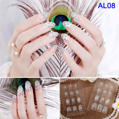 Nail art nail clips