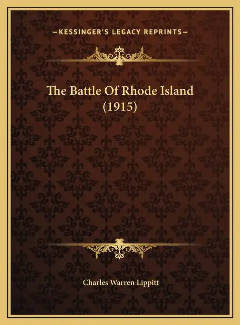 The Battle of Rhode Island (1915) - Hardcover