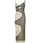 Mesh Stitching Contrast Color V-neck Hollow-out Camisole Midriff Outfit Sexy Hot Girl Temperament Jumpsuit Dress