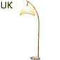 Study Bedroom Bed Bamboo Floor Lamp