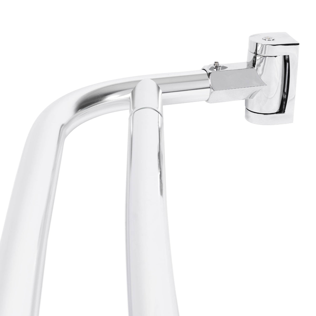 44 in. to 70 in. Double Curved Shower Rod (Chrome Finish)