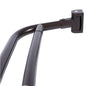 44 in. to 70 in. Double Curved Shower Rod (Oil-Rubbed Bronze Finish)