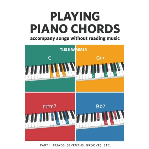 Playing Piano Chords - Paperback