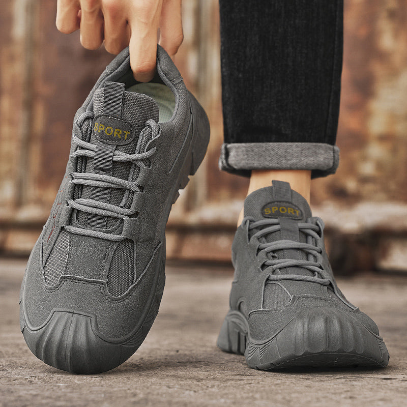 Men's Labor Safety Shoes, Autumn Trendy Casual Shoes, Lightweight Versatile Sneakers, Low-top Work Sports Shoes