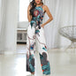 SPRING FLORAL print casual jumpsuit FASHION FOR WOMEN