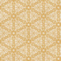 Pismo Mango/Ivory Ground Works Cotton 44"/45" Fabric Per Yard